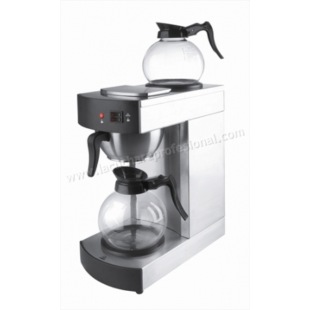 MÁQUINA DE CAFÉ AUTOMÁTICA DOBLE PLACA - 1,8 l.