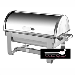 CHAFING DISH CON TAPA ROLL TOP "SERIE ECONÓMICA"