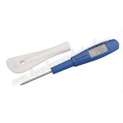SILICONE SPOON WITH THERMOMETER PROBE