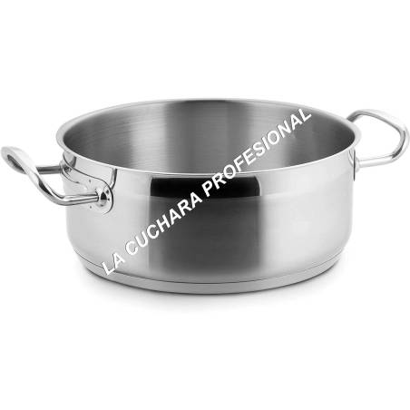 CASSEROLE Ø 40 x 15,5 CM - "CHEF LUXE" WITHOUT LID