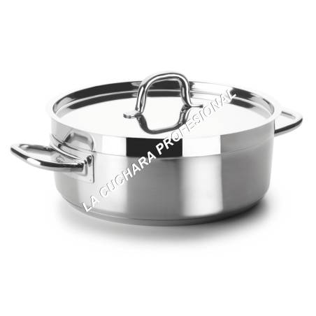 CASSEROLE Ø 40 x 15,5 CM - "CHEF LUXE" WITH LID