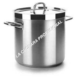 STRAIGHT POT WITH LID - Ø 20 x 20 CM "CHEF LUXE"