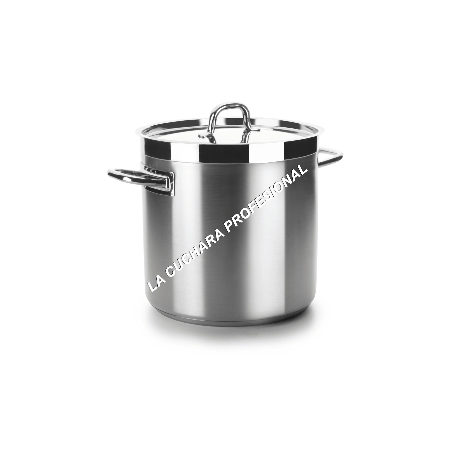 STRAIGHT POT WITH LID - Ø 28 x 28 CM "CHEF LUXE"