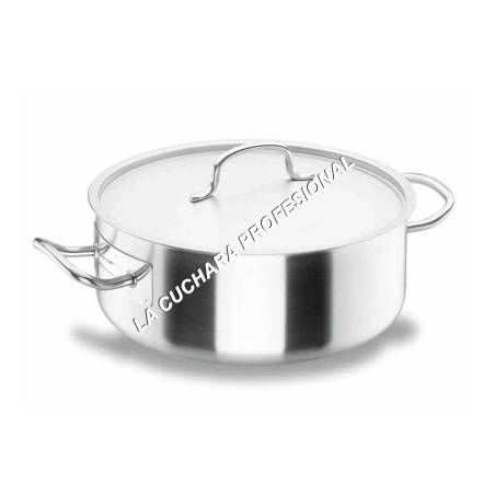 CASSEROLE Ø 16 x 8 CM - "CHEF CLASSIC" AVEC COUVERCLE